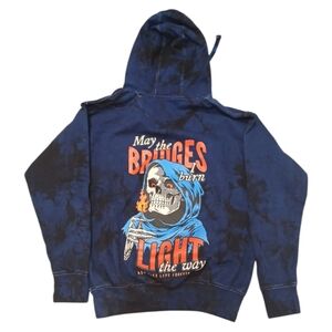 ALF Unisex S "May the bridges I burn light the way" Hoodie